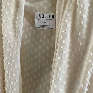 Light rose sheer long sleeveless camisole